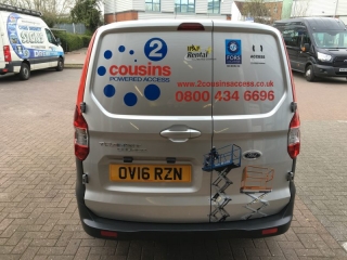 rear van signage Oxford