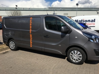 signs for vans Oxford Kidlington vinyl lettering