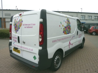 printed graphics van signage Oxford