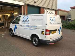 vehicle signage Oxford vinyl lettering