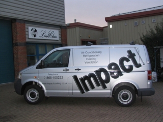 Part wrap Oxford Vehicle signage