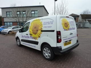 part wrap vehicle signs Cowley Oxford Abingdon Banbury Bicester