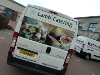 printed vehicle graphics van signs Oxford Bicester Banbury