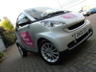 smart car graphics vinyl lettering Oxford Abingdon Headington