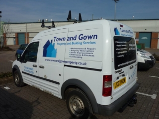 vinyl lettering for vans Oxford Kidlington Abingdon