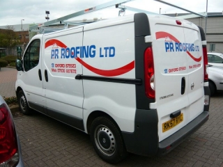 vehicle graphics Cowley Oxford van signs