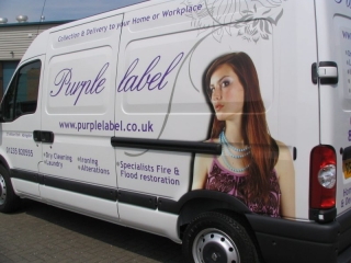 vehicle wrap oxford printed van signs