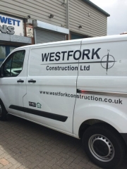 vinyl vehicle graphics Oxford van signs