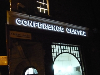 halo illuminated metal letters