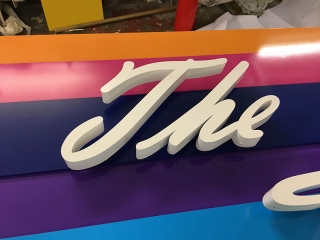 halo illuminated lettering oxfordshire